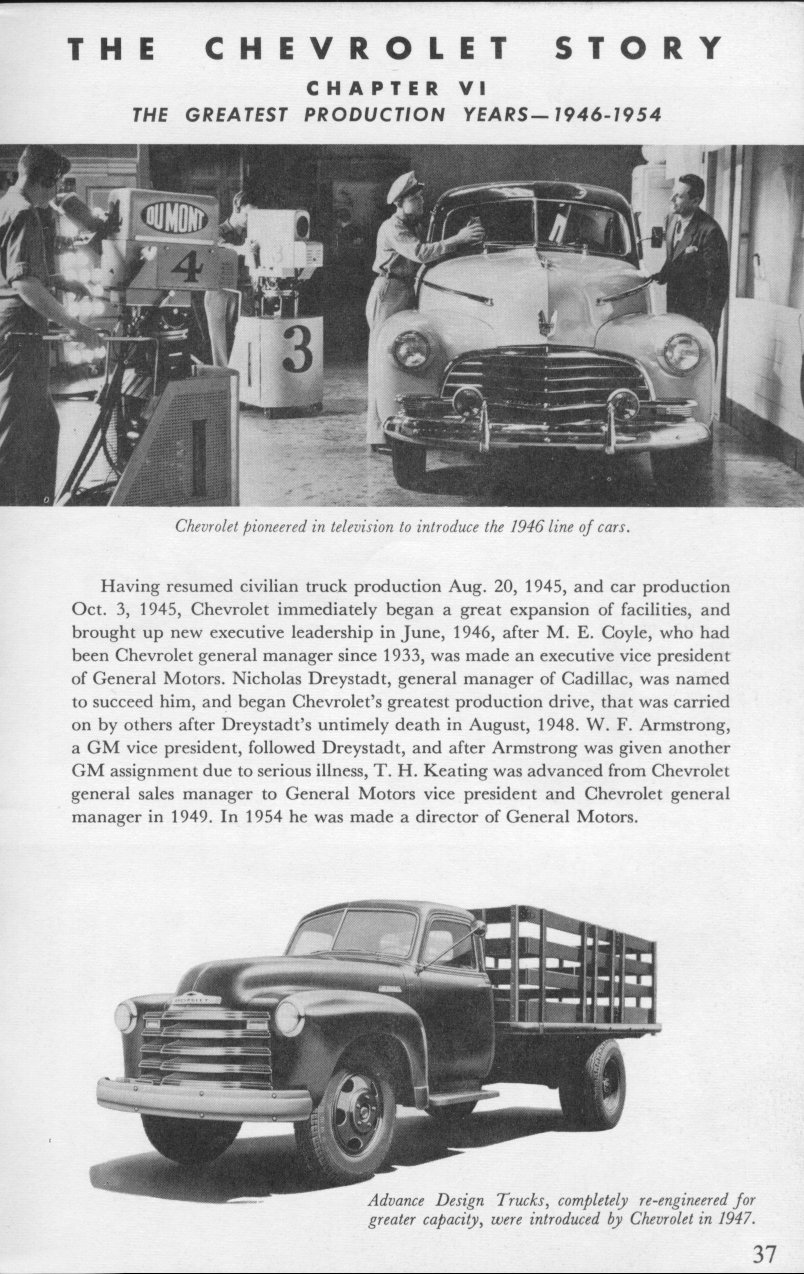 The Chevrolet Story - Published 1956 Page 20